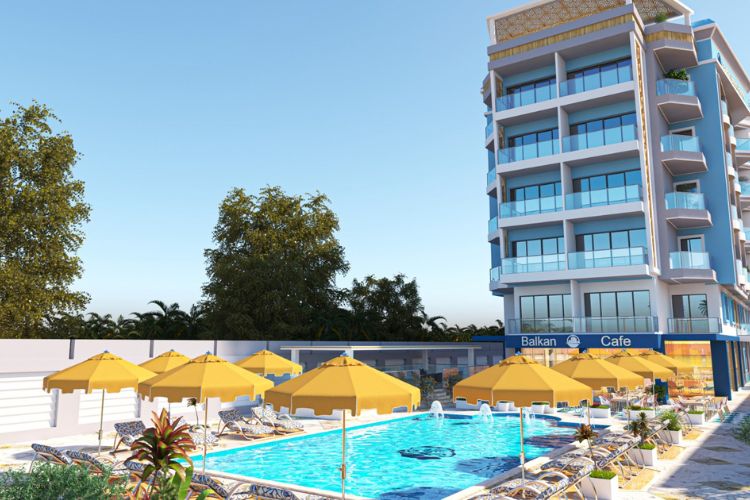 Эксклюзивные роскошные апартаменты для инвестиций в Balkan Resort Hurghada - доступ сейчас
